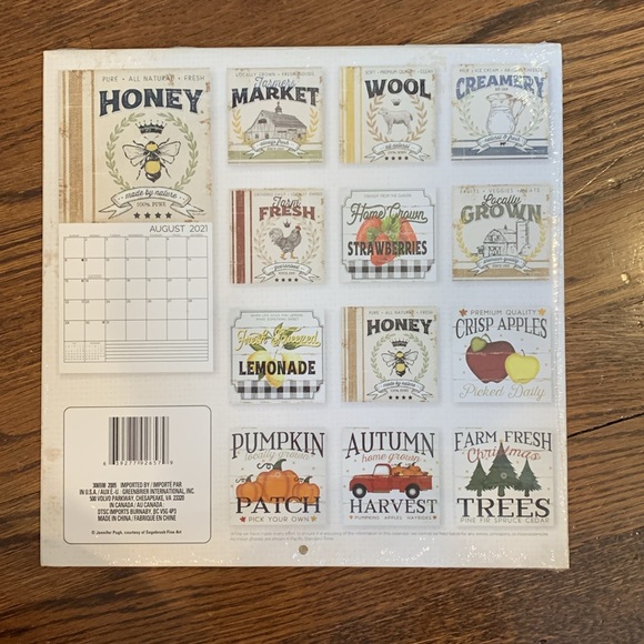 Simply Blessed and Farmers Market Calendar Set - Picture 3 of 5